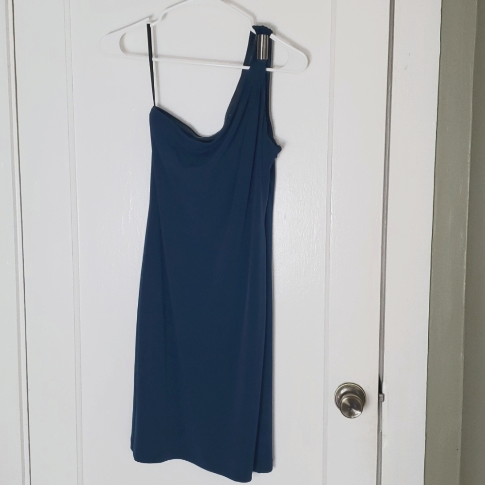 Calvin Klein teal/blue-green dress size 4